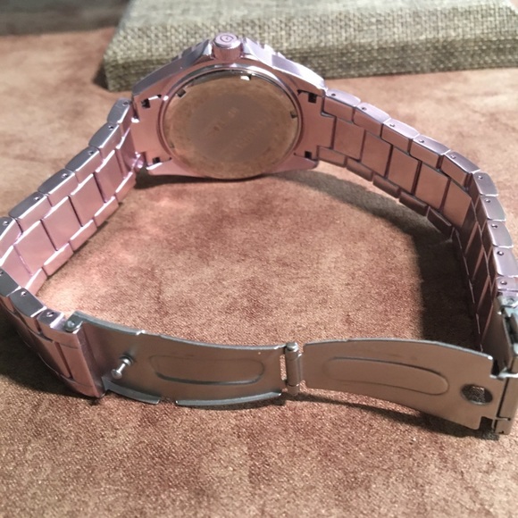 HAUREX “INK” AUTHENTIC ALUMINUM LILAC COLOR DESIGN WATCH - Picture 7 of 16